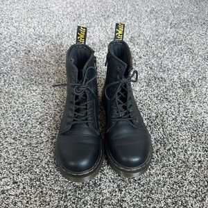 Dr. Martens Black Lace-Up Boots